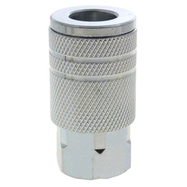 Advanced Technology Products Coupler, Steel, Manual, Industrial, 3/8" Body Size, 1/2" Female NPT 38SI-N4F